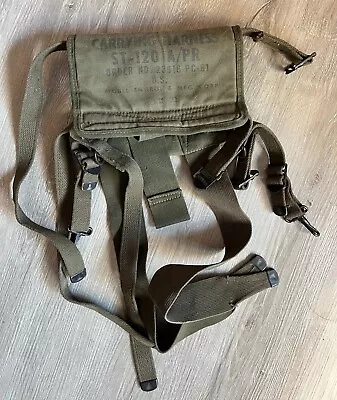 Vintage U.S. Army Vietnam Radio Carrying Harness ST-120 A/PR 1962 • $75