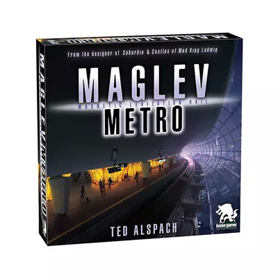 Maglev Metro Board Game By Ted Alspach & Bezier Games - New & Sealed • $44.99