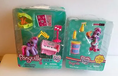  My Little Pony PONYVILLE Music With STARSONG &  Help STARSONG Get Pretty  NEW • $20