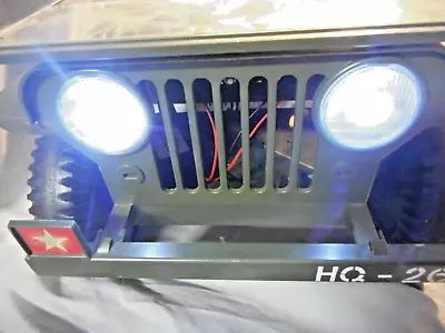 Vintage GI Joe - Five Star Jeep - Headlight Illumination Kit • $22