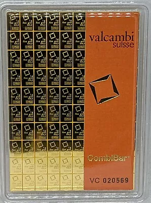1 Gram Gold Bar - Valcambi- 999.9 Fine  • $91.96