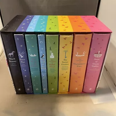 The Puffin Classics Deluxe Edition Gift Box Set - 8 Hardcover Children's Books • $79.95