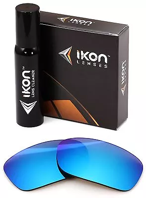 Polarized IKON Iridium Replacement Lenses Oakley Fives Squared Ice Blue Mirror • $35.90