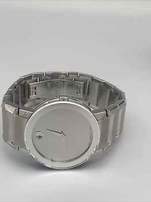 MOVADO Sapphire Museum Mirror Dial 84 G1 4896 MENS WRIST WATCH • $580