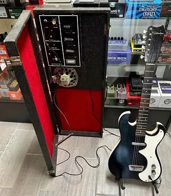 1962 Silvertone 1448 Electric Guitar With Case Guitar Amp. • $950