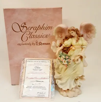 Seraphim Classics Heaven On Earth Chloe Natures Gift 1997 LE COA Orig Box 78068 • $59.95