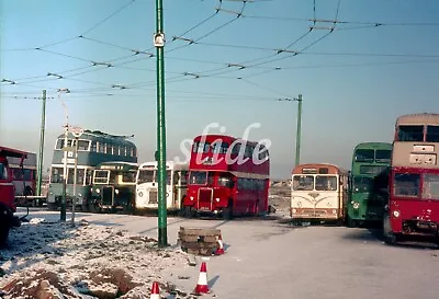 Ribble Leyland Pd2 Bus 1466 Sandtoft Bradford Trolleybuses Orig Slide+copyright • £2