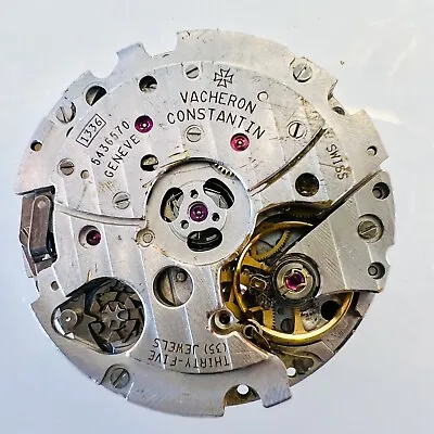$1899 • Buy Genuine Vacheron Constantin 1336 Incomplete Movement For Parts Or Project