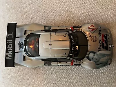 1/18 Maisto Gt Racing Le Mans Mercedes-benz Clk-gtr #12 Warsteiner-d2 Silver • $25