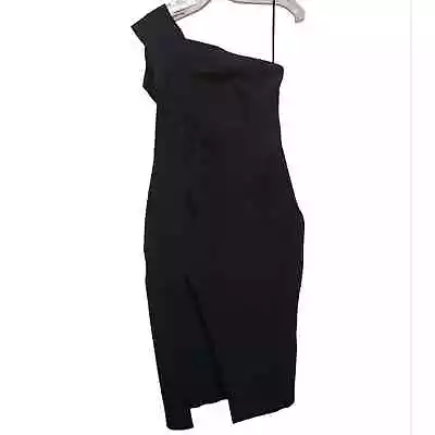 Black Bandage One-Shoulder Dress Sz 1X • $40