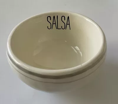 Mud Pie Ceramic Salsa Dish Footed Serving Bowl • $15