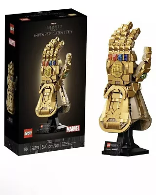 LEGO Marvel Infinity Gauntlet 76191 Building Kit 590 Pcs • $223.39