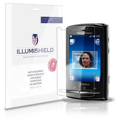 $7.65 • Buy ILLumiShield Clear Screen Protector 3x For Sony Ericsson Xperia X10 Mini Pro