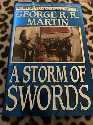 A Storm Of Swords By George R.R. Martin Book Club Edition HC/DJ Game Of Thrones • $25.95