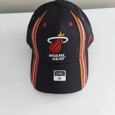 Miami Heat Adidas Hat NBA Size L/XL • $17.59