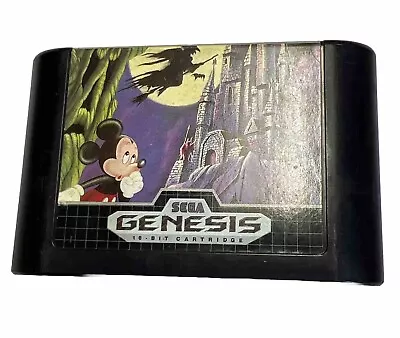 Castle Of Illusion Starring Mickey Mouse (Sega Genesis 1990) Tested Working • $22.99