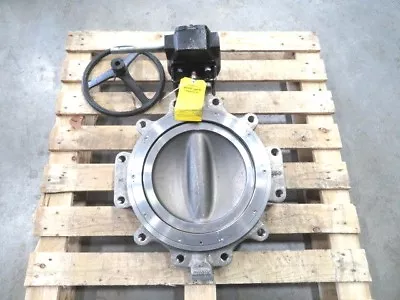 14  Crane Flowseal 1DC-221RTG-30J Stainless Steel Butterfly Valve W/ Gear Op NEW • $5850