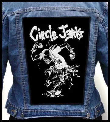 CIRCLE JERKS === Backpatch Back Patch / Adolescents Agent Orange Minor Threat  • $20