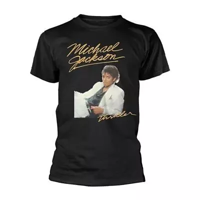 Michael Jackson Thriller White Suit Adult Unisex Black T-shirt • £25.06