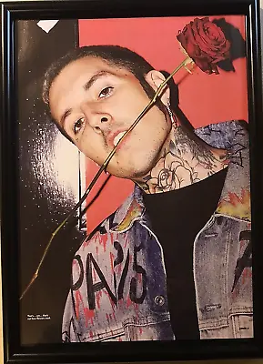 A4 Framed BRING ME THE HORIZON ( OLI SYKES )  Magazine Poster Kbmth • £7.99