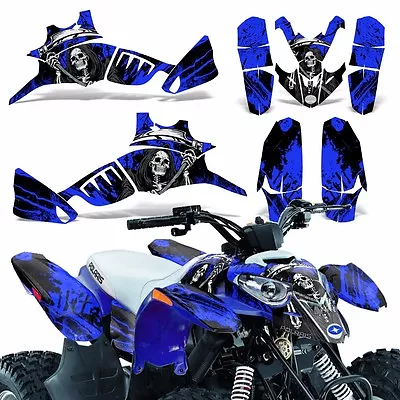 Full Graphic Kit Polaris Predator 90 ATV Quad Wrap Decal Deco 2007-2014 REAP U • $89.95