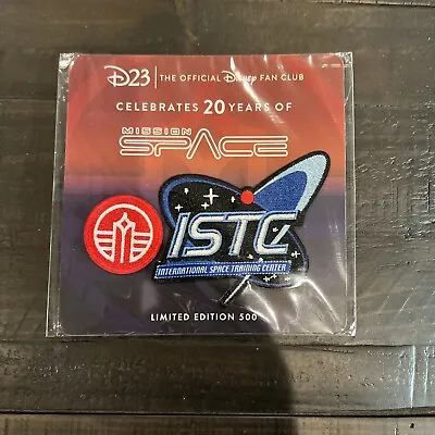 D23-Exclusive Mission: SPACE 20th Anniversary Patch Set – Limited Edition • $38