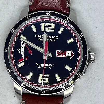 Chopard Mille Miglia Gts Chrono 16/8565 Automatic Power Reserve Indicator 42 Mm • $2600