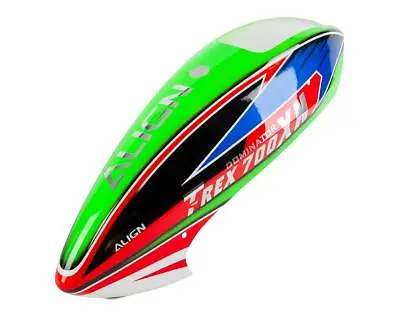 Align 700XN Painted Canopy (Green/Blue/Red) [AGNHC7072] • $83.99