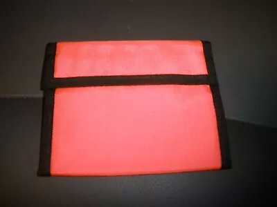 Vintage Amity Vinyl Wallet Orange & Black 4 X5  Closed EUC • $19.99