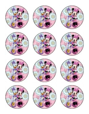 Minnie & Daisy Duck Cake Topper Birthday Cupcake Decorations • $12.95