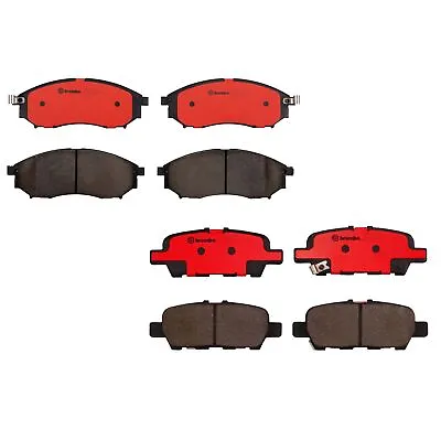 Brembo Front Rear Ceramic Brake Pads Kit For EX35 FX45 G35 Q70 350Z 370Z Murano • $96.95