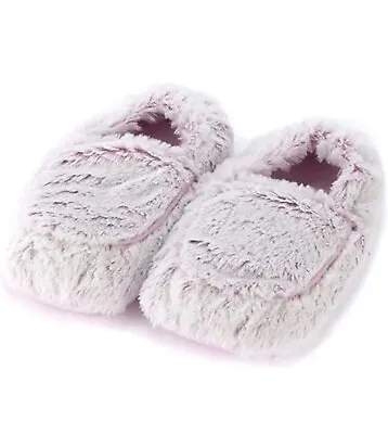 Intelex Women's Warmies Microwaveable Slippers Pink 6-10 Lavender Scented • $25