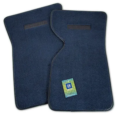 US MADE 1970 - 1982 Corvette Floor Mats Cutpile Carpeted Dielectric Logo C3 NEW • $99.99