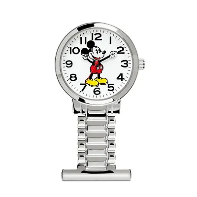 Disney Mickey Mouse Analogue Fob Watch MK8159ARG • £12.60