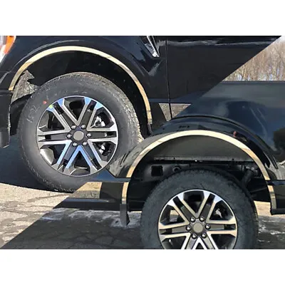 Polished Wheel Well Accent Trim Fit For 2021-2022 Ford F-150 Pickup [12pcs] • $234.95