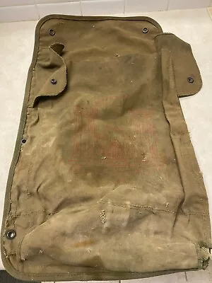 WW2  US Army Corps Of Engineers Jeep Lubrication Guide Kit Canvas Bag • $45