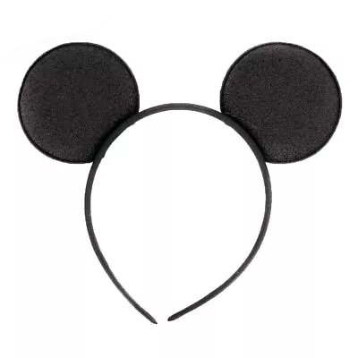 1pc Minnie Mouse Ears Black Headband Fashion Mickey Costume Party Children Adult • $6.99