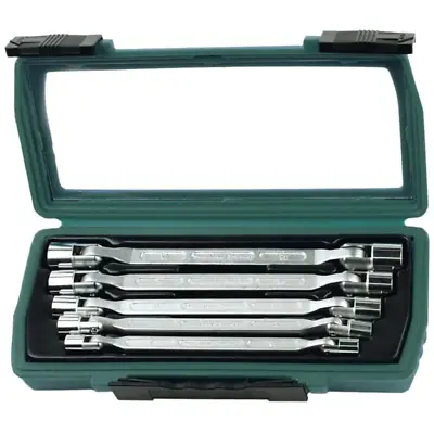 Brüder Mannesmann Five Piece Double-ended Swivel Spanner Set 19821 • £49.57