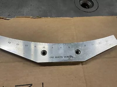 Minute Vernier Gage  For Epic 30 J&L Optical Comparator • $100