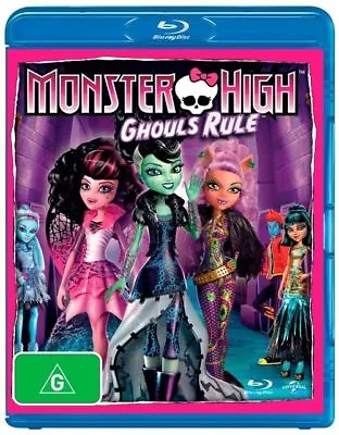 Monster High - Ghouls Rule (Blu-ray 2012) - Like New [Region 4] (518) • $8.66