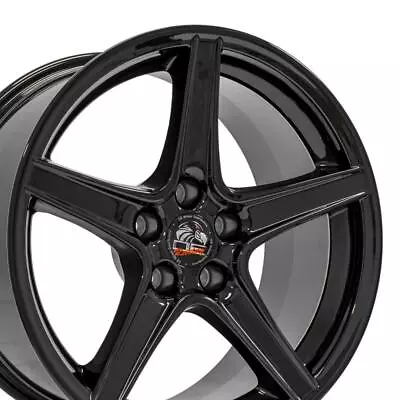 CP Fits 18x9 Gloss Black Saleen Wheels 18  Rims Mustang® GT • $763