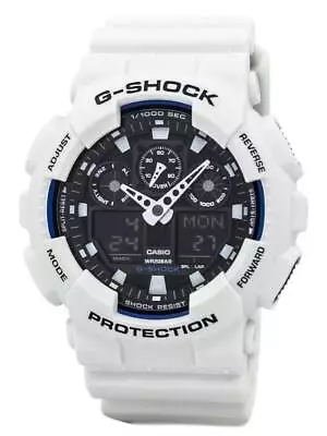 Casio G-Shock Analog Digital Shock Resistant LED Light GA100B-7A 200M Mens Watch • $186.66