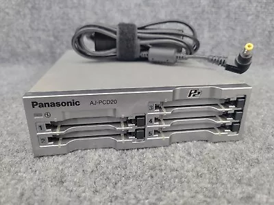 Panasonic AJ-PCD20 P2 Memory Card Reader Writer Drive Working With Power Supply  • $34.99