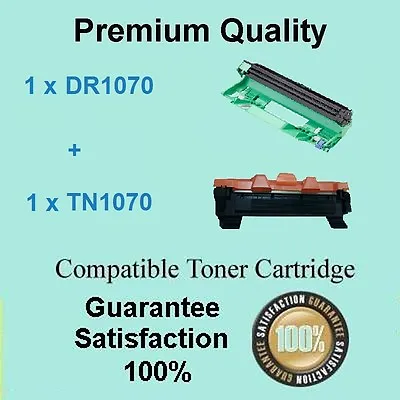 Toner Cartridge TN-1070 + Drum DR-1070 Compatible With Brother HL-1110 HL-1210W • $34.90