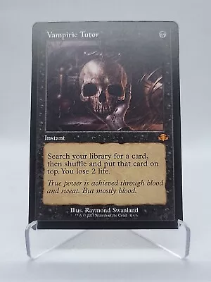 MTG Vampiric Tutor Retro Frame Dominaria Remastered Mythic • $37.84