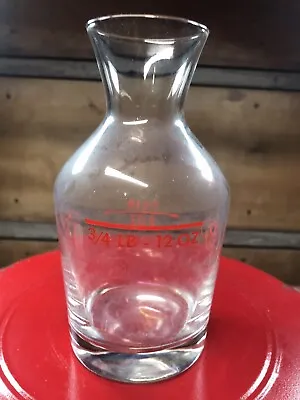 Vintage Apothecary Glass Jar With Pound Measurements  • $19.99