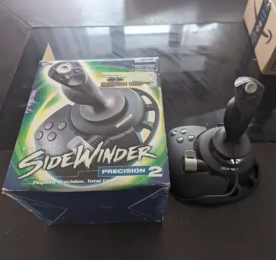 Microsoft Sidewinder Precision 2 Joystick With Original Box • $51.19