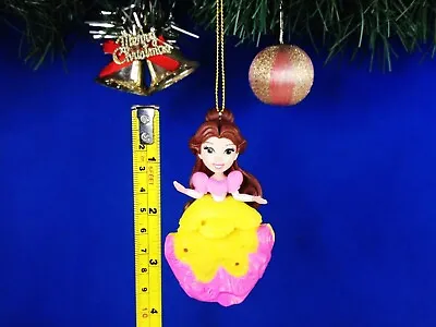 Decoration Ornament Xmas Party Decor Disney Princess Beauty Beast Belle K1509_G • $8.24