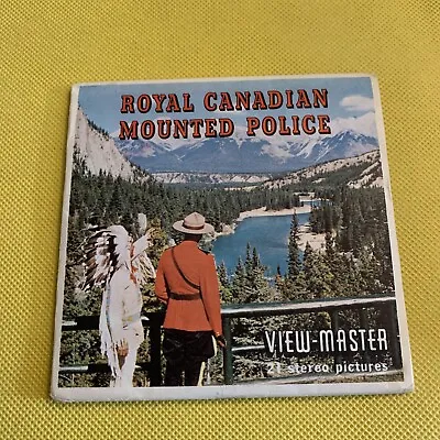 Vintage View-Master Royal Candadian Mounted Police GAF 3 Reels 21 Pics # B750 • $10.80