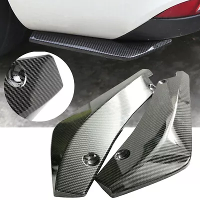 Rear Bumper Diffuser Universal Side Fender Skirt Lip Splitter Canard Protector • $16.99